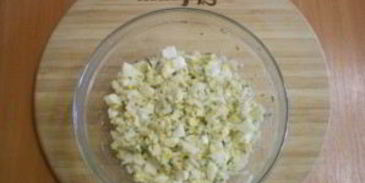 лаваш с рисом и яйцом