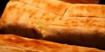 лаваш с сулугуни и кинзой