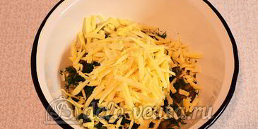 лаваш с сыром и луком