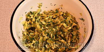 лаваш с сыром и луком