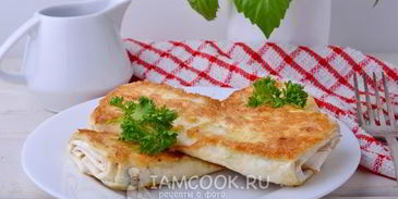 лаваш с сыром на сковороде