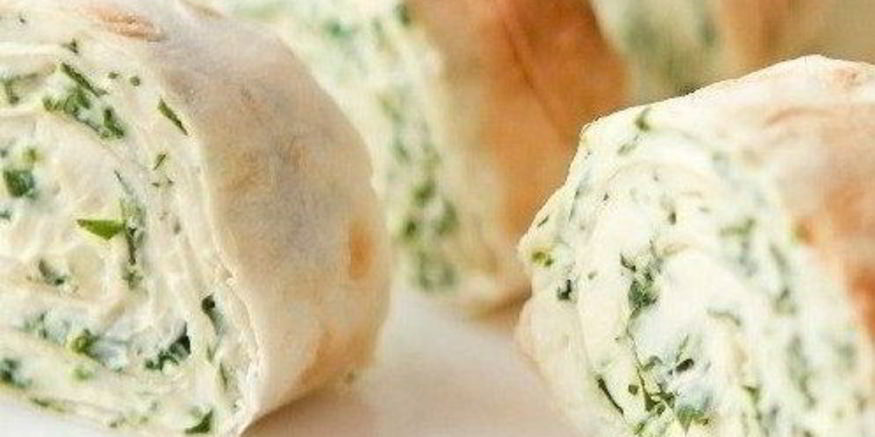 Рецепт лаваша с творогом