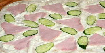 лаваш с ветчиной