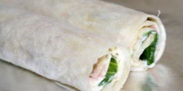 лаваш с ветчиной