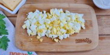 лаваш с яйцом и шпинатом