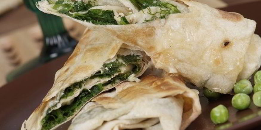 Рецепт лаваша с зеленью по-армянски