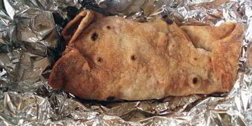 мясо с овощами, запеченное в лаваше