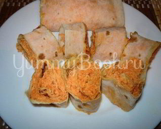 Рулетики из лаваша