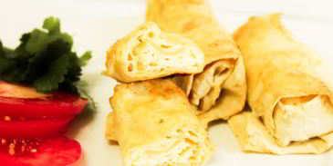 рулеты из лаваша с сыром