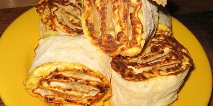 Рецепт творожных завитков из лаваша