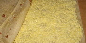 творожные завитки из лаваша