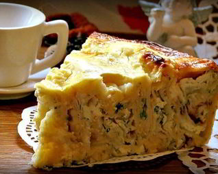 Улитка из лаваша с творогом