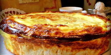 улитка из лаваша с творогом