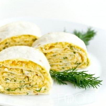 Закуска из лаваша