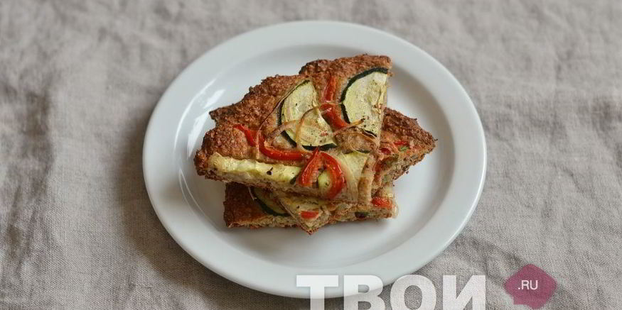 Рецепт диетической лепешки с овощами
