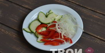 диетическая лепешка с овощами