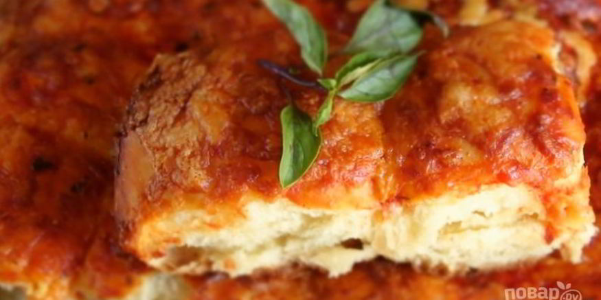 Рецепт фокаччи с сыром