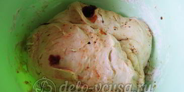 фокачча с вялеными помидорами