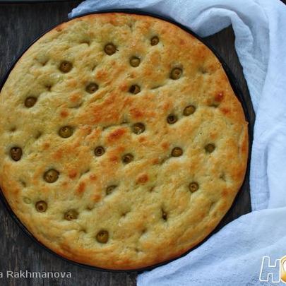 Генуэзская фокачча с картофелем