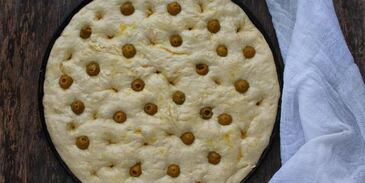 генуэзская фокачча с картофелем