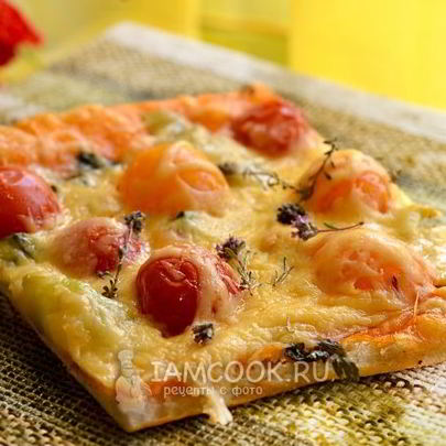 Итальянские лепешки с черри