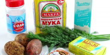 картофельные лепешки с укропом