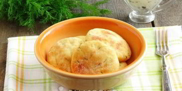 картофельные лепешки с укропом