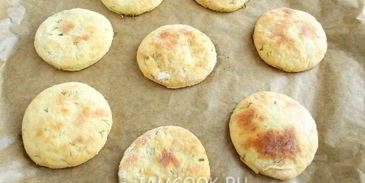 картофельные лепешки с укропом