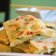 Рецепт Китайской лепешки с луком