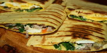 кукурузные лепешки к завтраку