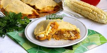 кукурузные лепешки с говядиной