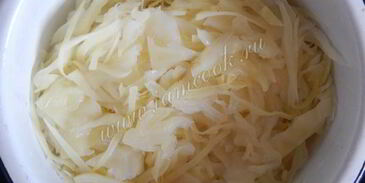 лепешка с капустой