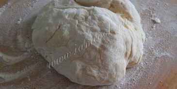 лепешка с капустой