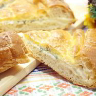 Рецепт Лепешки с сыром и зеленью