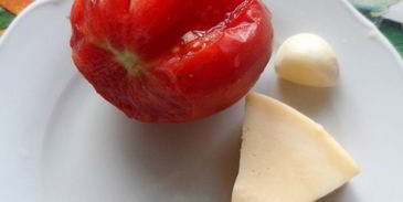 лепешки из баклажана с оригинальным соусом