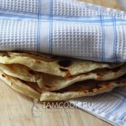 Лепешки на молоке