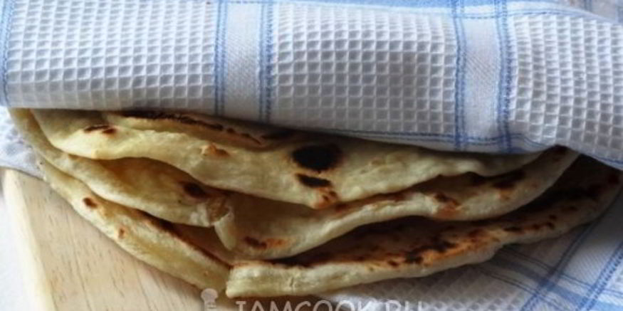 Рецепт лепешек на молоке