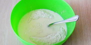 лепешки на молоке