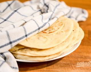 Лепешки на сухой сковородке