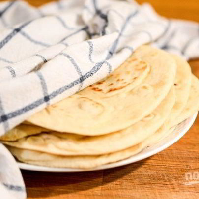 Лепешки на сухой сковородке