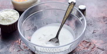 лепешки с адыгейским сыром на сковороде