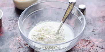 лепешки с адыгейским сыром на сковороде