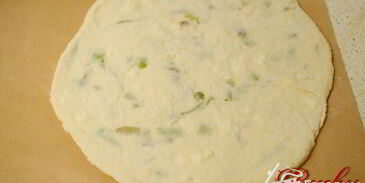 лепешки с брынзой и перцем