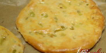 лепешки с брынзой и перцем