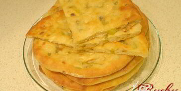 лепешки с брынзой и перцем