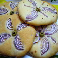 Рецепт Лепешек с луком на оливковом масле