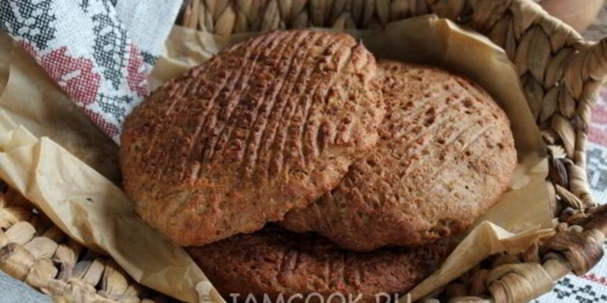 Рецепт ржаных лепешек на кефире