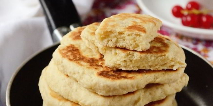 Рецепт сливочных лепешек