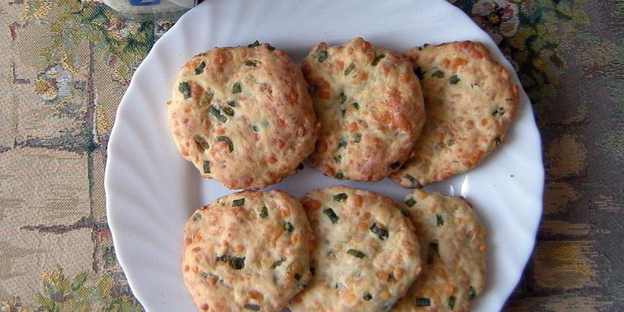 Рецепт сырных лепешек с зеленью