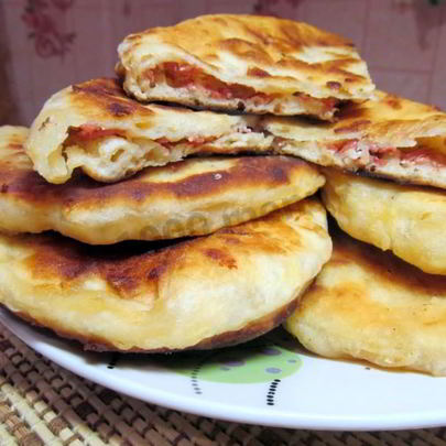 Сырные лепешки за 5 минут